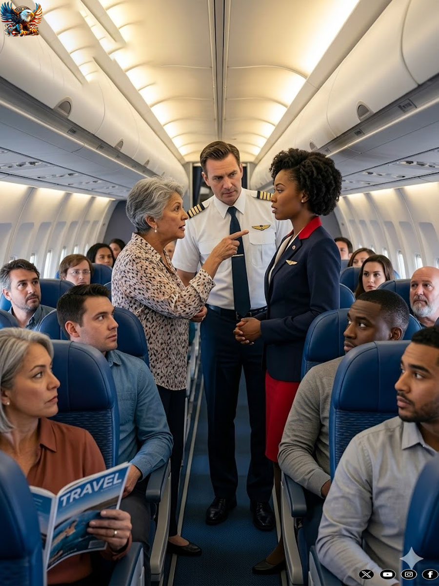 Conflict on a Flight: When a Demanding Mother Tried to Take a Seat