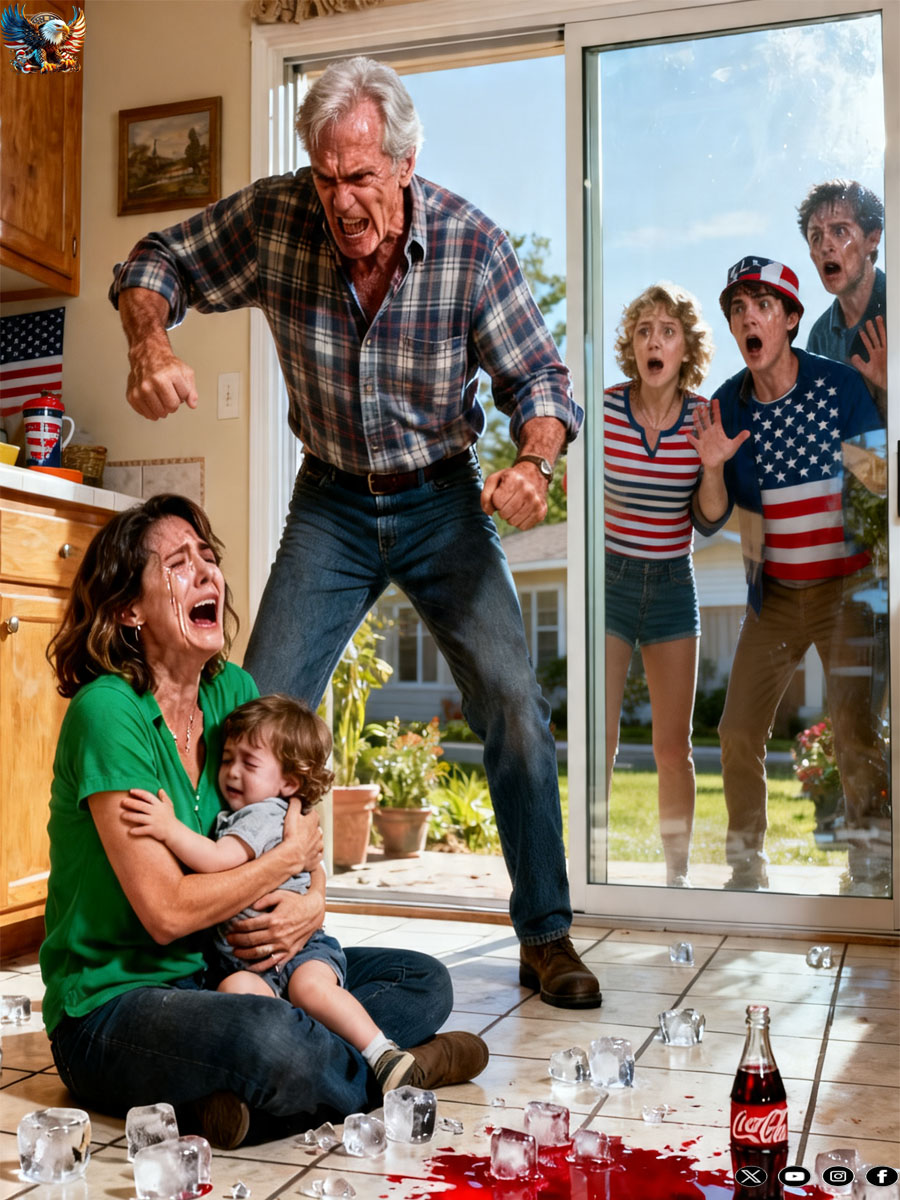 “At my father’s 60th birthday party, my three-year-old daughter Lily went to the kitchen and took a soda from the cooler to drink. My father walked in behind her and said angrily: ‘That’s my soda. You didn’t ask for permission!’