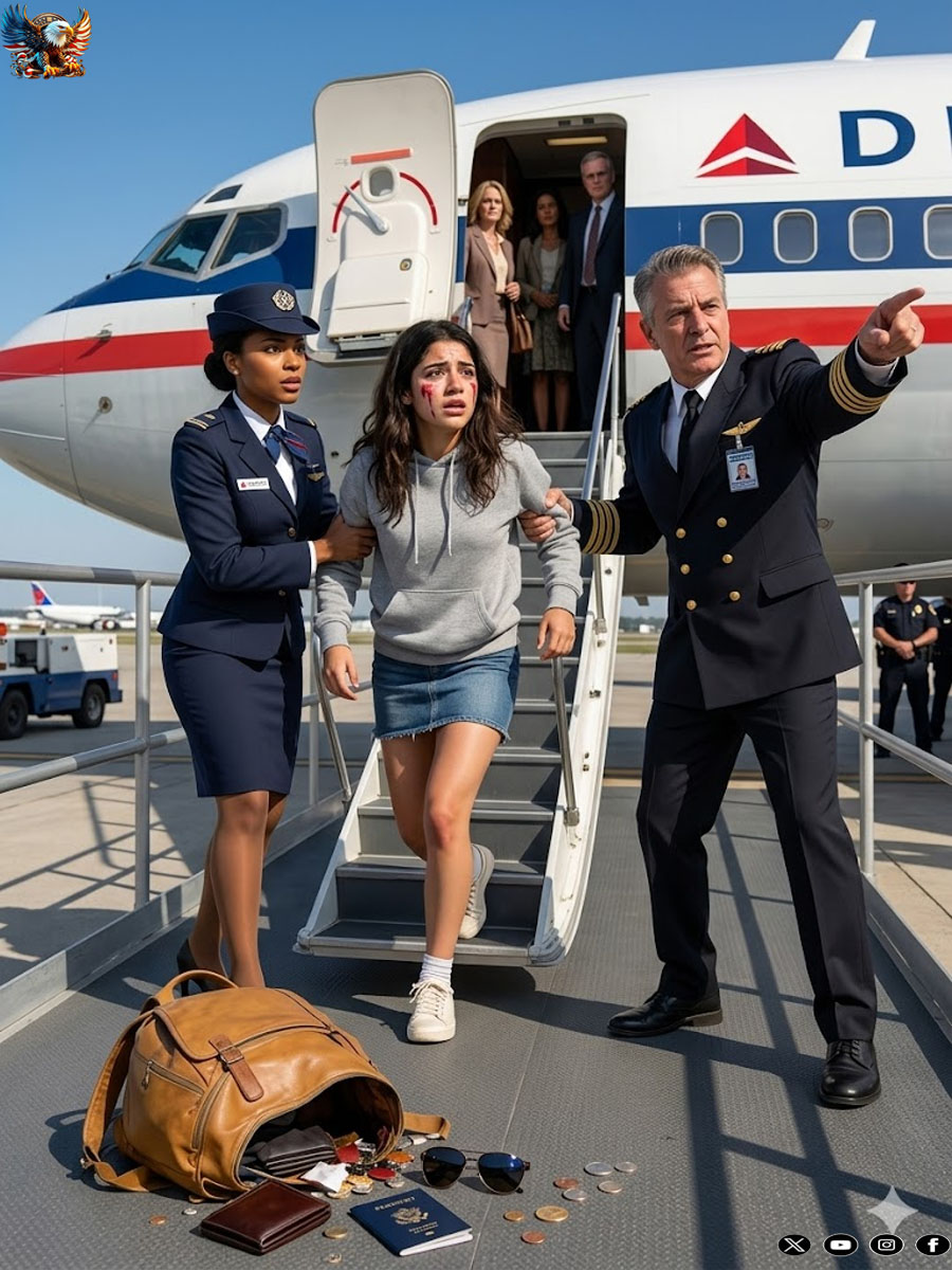 They threw her off the plane… but no one realized she was actually the owner.