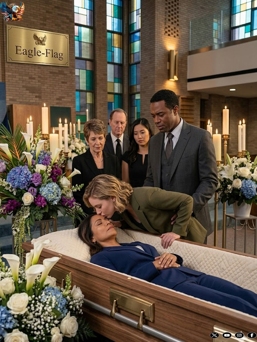At my daughter’s funeral, her husband’s mistress leaned close and whispered, “I won”… until the lawyer stepped forward, asked for silence, and began reading the will.