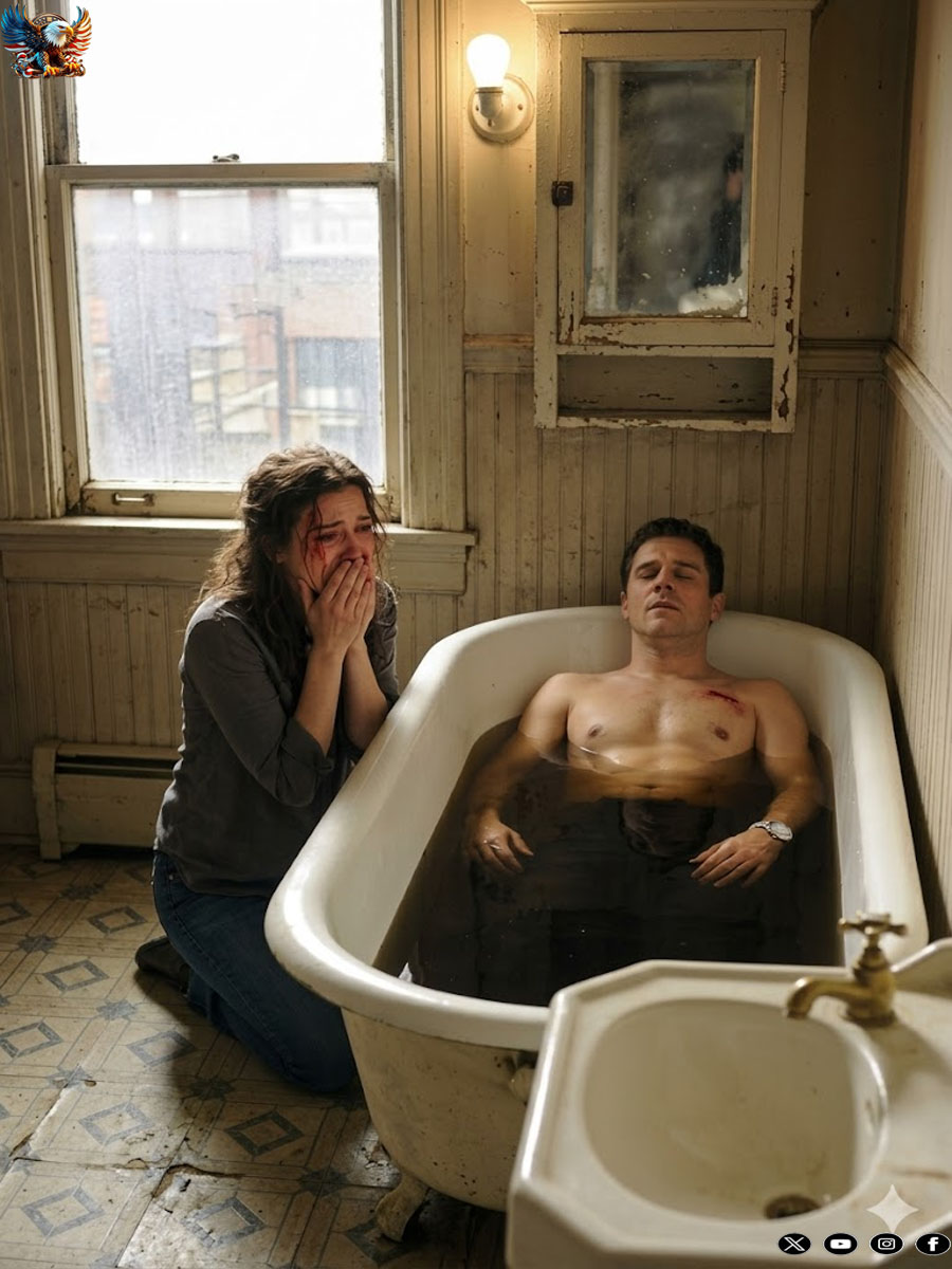 She accepted the job of bathing a paralyzed billionaire to feed his children… but as soon as she undressed him, he fell to his knees trembling.