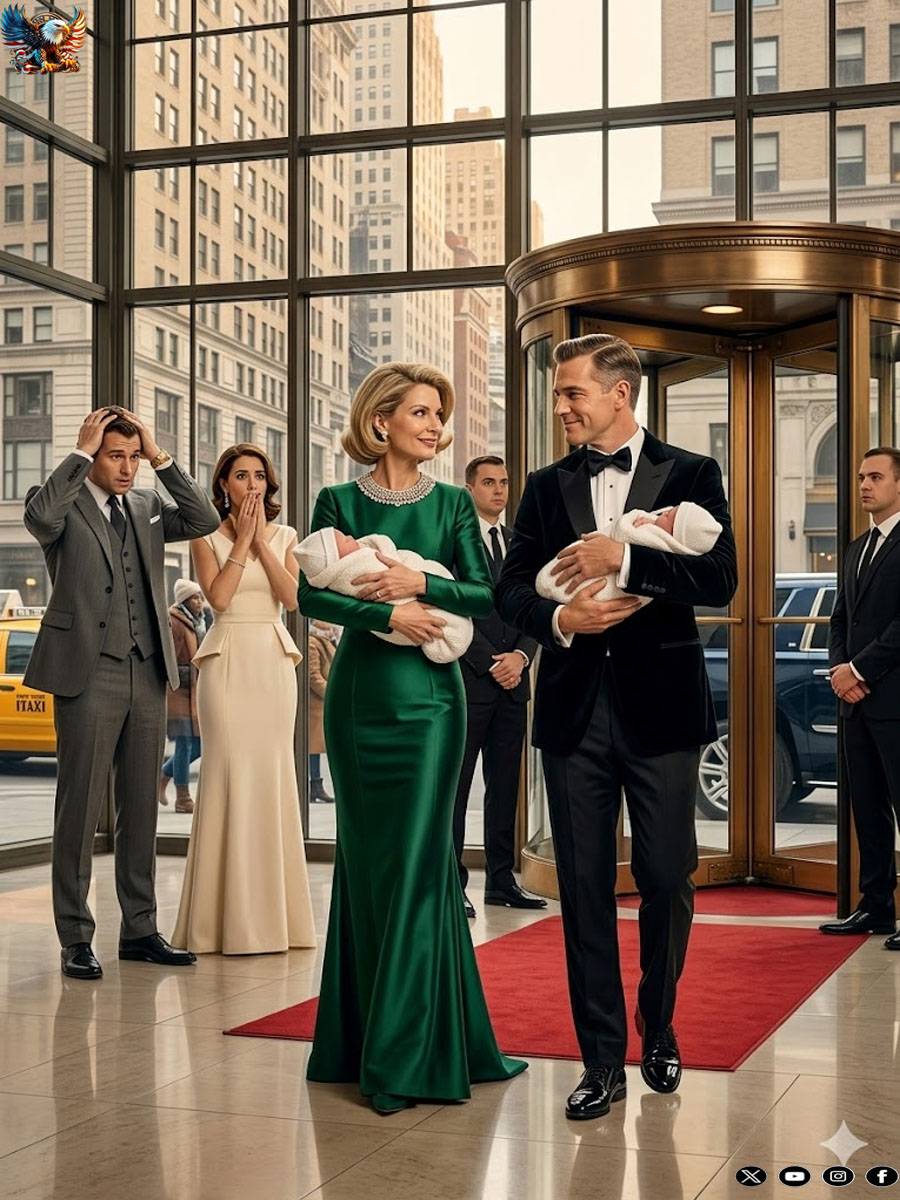Through tears, she signed the divorce papers—he married a model; and she returned as a billionaire’s wife, carrying his triplets, leaving her ex-husband in complete shoc