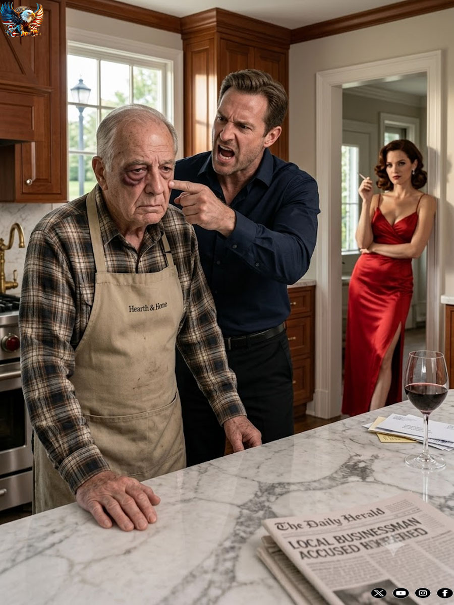 A son h!t his 68-year-old father for asking them not to smoke around him, but he had no idea the old man was hiding a truth powerful enough to take everything away from them: “I’m ready now.”