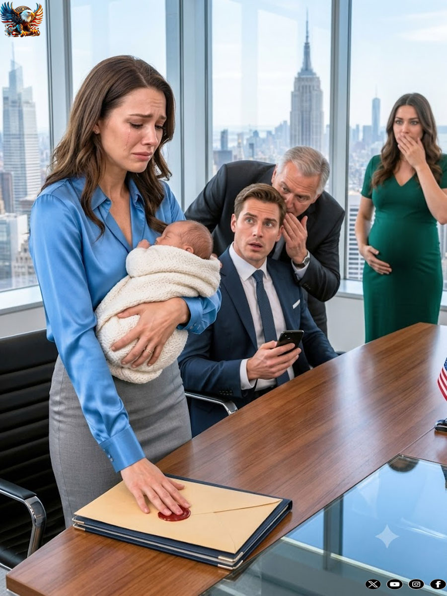 I walked into my divorce hearing with my 12-day-old daughter in my arms and came face-to-face with my husband’s mistress. Then he looked at me and whispered, “That house was never yours.” I thought I already knew every lie he had told me—until a hidden recording, a mysterious USB drive, and one chilling secret about my baby uncovered a truth that changed everything…