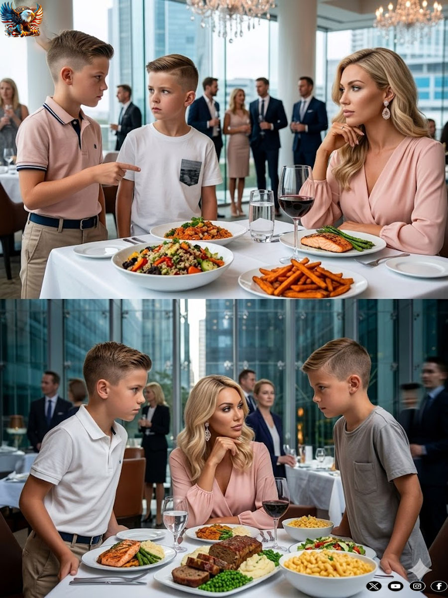 Can We Have Your Leftovers Ma? – But When The Millionaire Looked At Them Everything Changed
