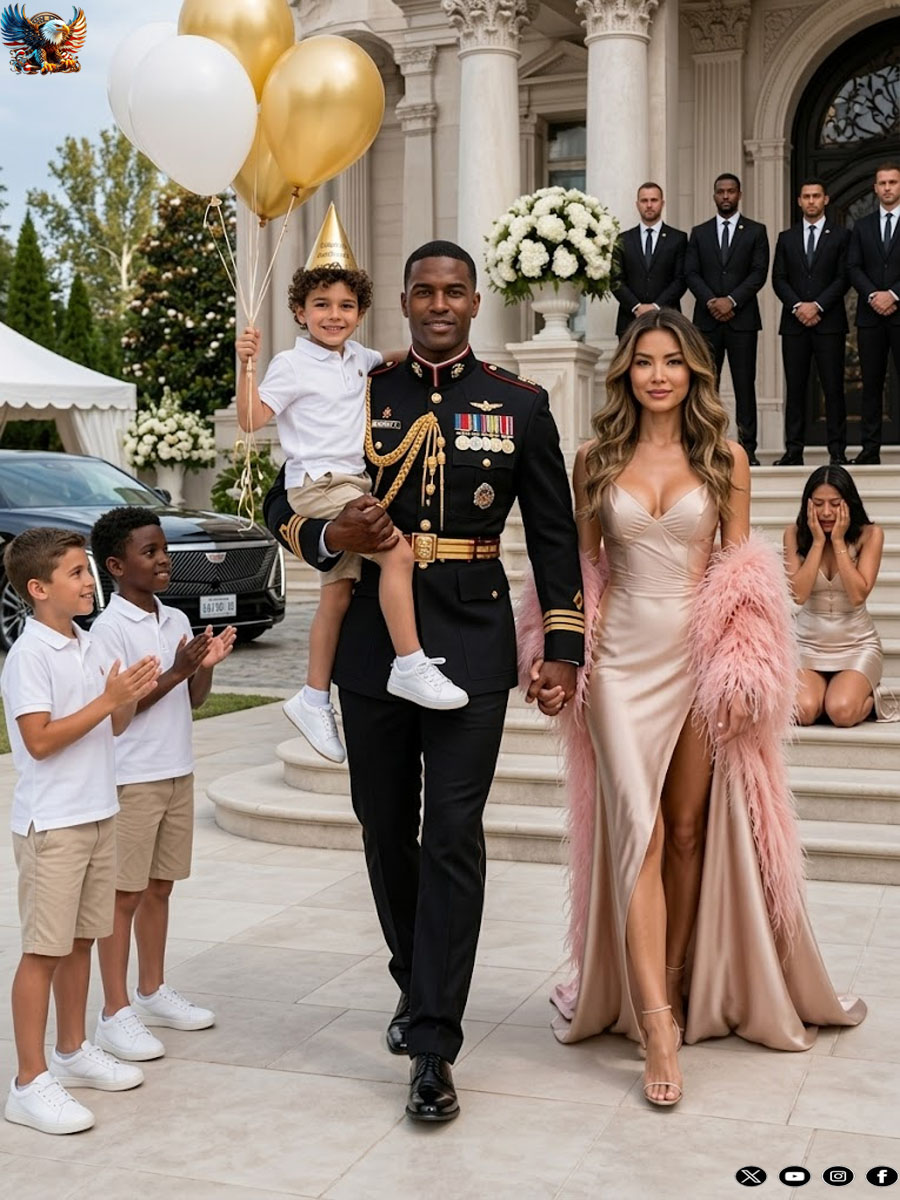 I excitedly prepared my son’s party, but my sister-in-law looked at the empty chairs and said, “Maybe nobody came because he scares everyone else”; then a secret cell phone vibrated and several black SUVs stopped in front of my house