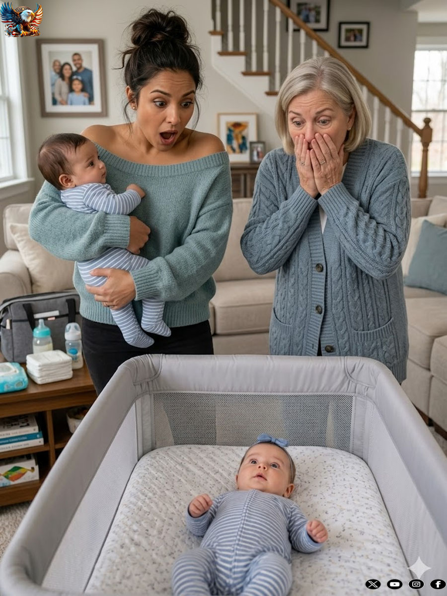 My mother called me in the middle of the night asking, “When are you coming back for the baby?”, but my daughter was asleep next to me; I ran to her house and found another baby girl dressed in her clothes, inside a crib that no one should have touched.