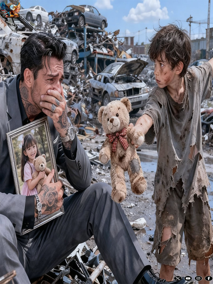 THE MAFIA BOSS WAS ON HIS KNEES CRYING FOR HIS MISSING DAUGHTER—THEN A HOMELESS BOY WHISPERED, “SHE’S IN THE DUMP”