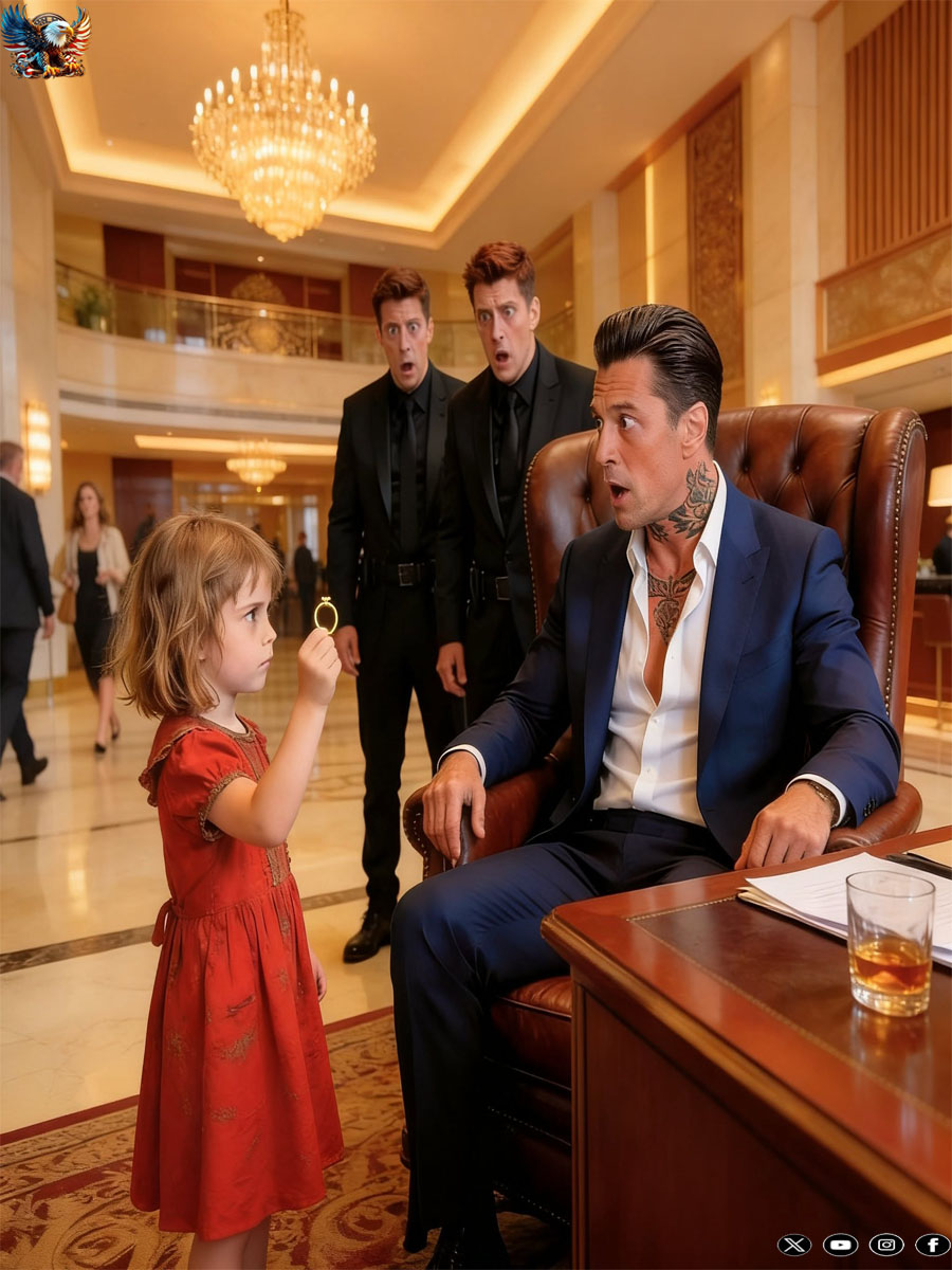 THE LITTLE GIRL WALKED INTO A MAFIA BOSS’S TOWER WITH HER MOTHER’S RING—AND EXPOSED THE LIE THAT STOLE SEVEN YEARS OF HIS LIFE
