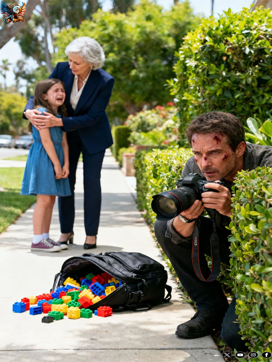 “Daddy, please don’t go… Grandma takes me somewhere secret when you’re not around”