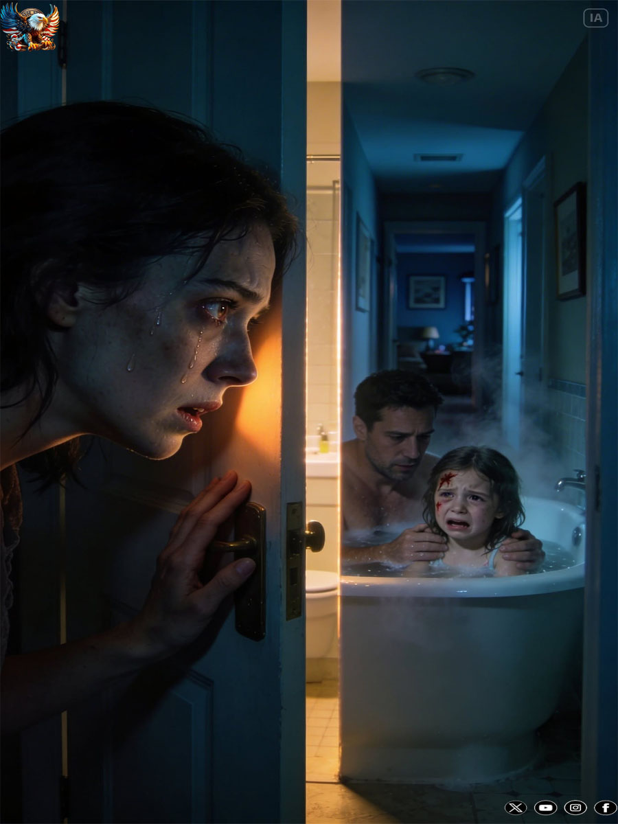 My 5-Year-Old Daughter Started Going Silent After Bath Time With My Husband… Then She Whispered One Sentence That Made Me Stop Breathing