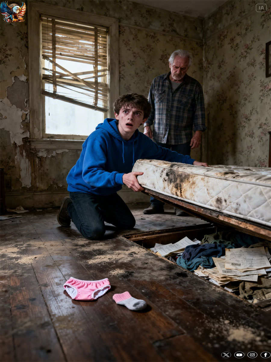 Gabriel Santos was 18 years old when he went up to his grandfather Arnaldo’s room thinking he was just going to help throw out an old mattress.