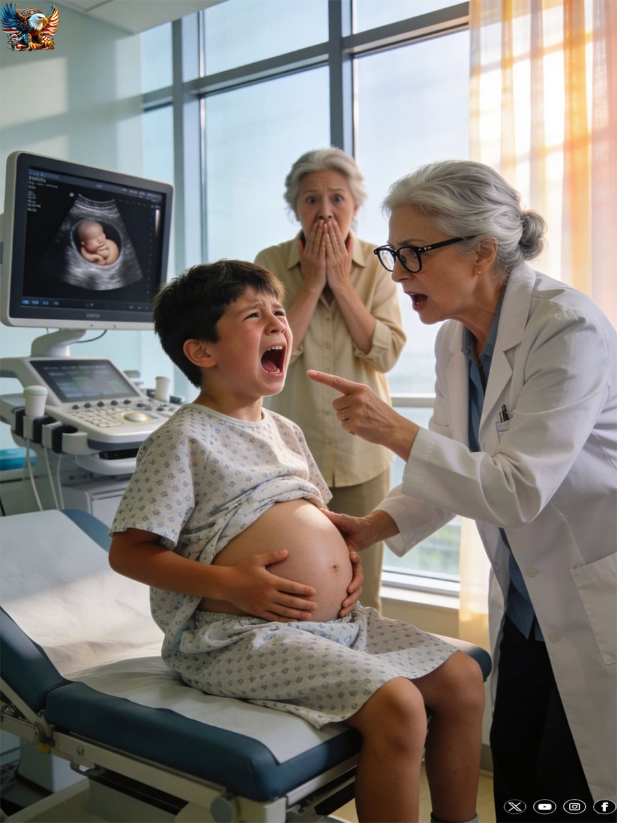 THE DOCTOR LOOKED AT THE ULTRASOUND, TURNED PALE, AND ASKED ME SOMETHING THAT MADE MY BLOOD RUN COLD: “MA’AM… IS YOUR HUSBAND HERE?”