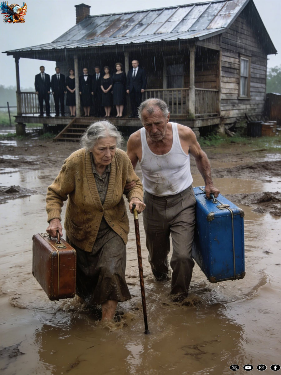 THEY THREW YOU OUT INTO THE RAIN… NEVER KNOWING THE OLD MAN THEY HUMILIATED HELD A SECRET THAT WOULD DESTROY EVERYTHING THEY STOLE