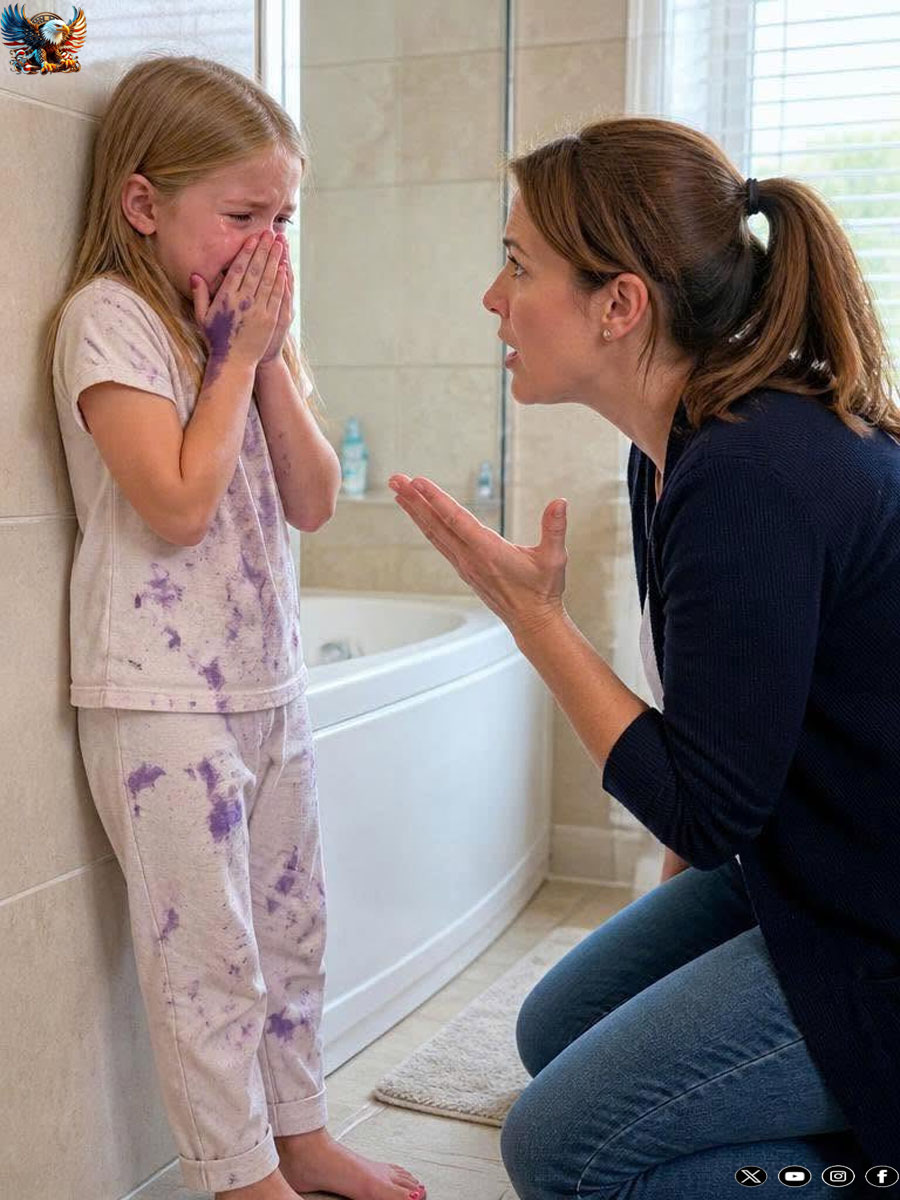 “Mom… I don’t want to take a bath anymore.” My daughter started saying that every night after I remarried. At first, it sounded small. Ordinary. The kind of resistance every parent hears a hundred times. But it wasn’t.