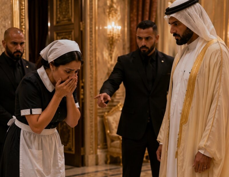 The maid accidentally shattered the Sheikh’s favorite vase, the one he had inherited from his late mother. The guards had already seized the woman and were about to throw her out of the palace by force, but at that very moment, the furious Sheikh approached himself and did something no one could have imagined…