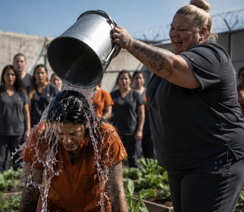 The new prisoner was calmly working in the prison garden with the others when the most dangerous inmate decided to punish her and poured a bucket of ice-cold water over her head. She had no idea what this cruel act would eventually lead to…