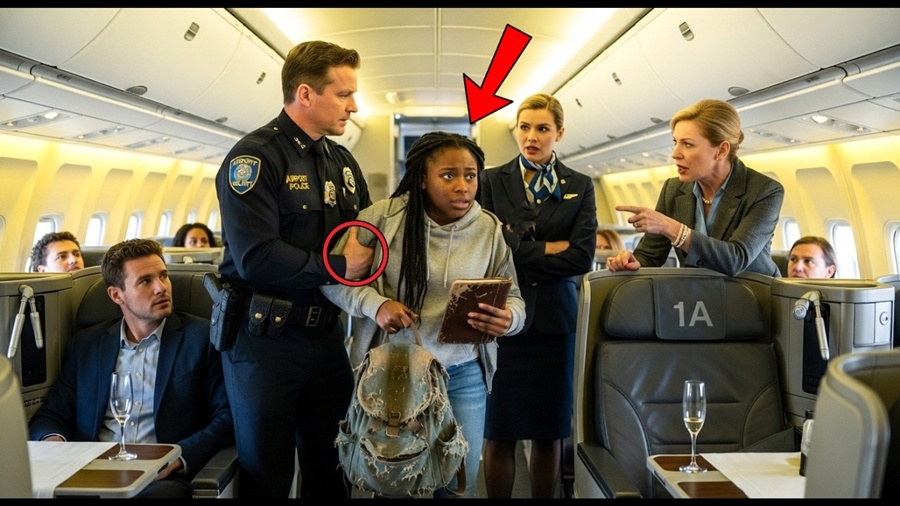 Black Teen Forced Out of First Class — Cabin Crew Turns Pale When Captain Calls Her Name