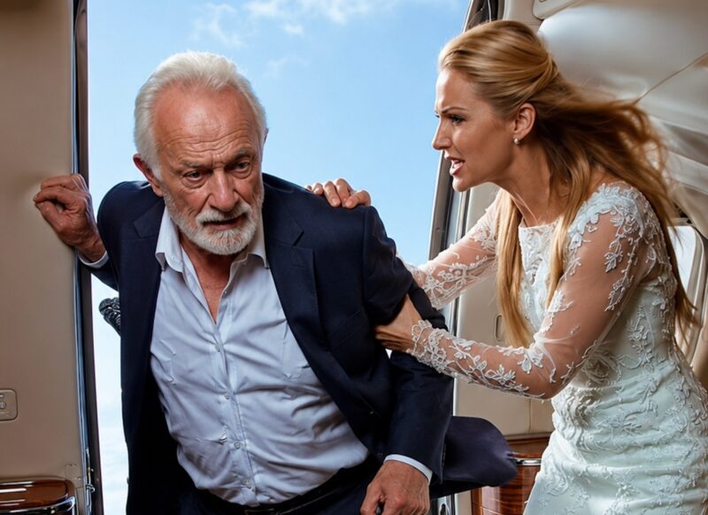 A young woman married a wealthy old man for his money, and on their wedding day, in order to take possession of his multi-million-dollar fortune, she pushed him out of a helicopter, never imagining how this horrifying act would end for her…
