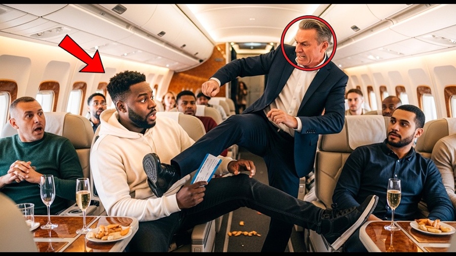 Executive Tries to Upgrade Himself by Removing Black Passenger — Stock Plummets Overnight