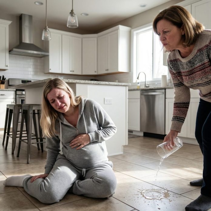 I thought getting pregnant would finally make me part of this family. Instead, it made me weaker in my mother-in-law’s eyes. The day I collapsed from exhaustion, she threw water in my face and sneered, “You’re so lazy you can sleep in the middle of the house?” Then her foot slammed into my stomach—and in one horrifying moment, I lost my baby. But that wasn’t the end of my story. It was the beginning of hers.