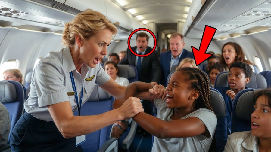 Flight Attendant Breaks Black Girl’s Arm in First Class — Then Her Pilot Father Grounds the Airline