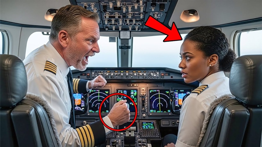 Pilot Refuses to Fly with Black Copilot — Minutes Later, She FIRES the Entire Crew