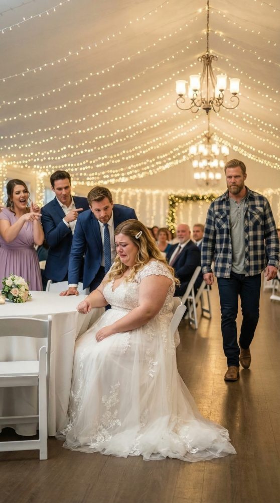 I whispered, ‘I’m ruined… bankrupt,’ on my wedding day—just to see if he loved me or my fortune. His face twisted. ‘You’re a fat pig, and now you’re worthless. I’m not marrying you!’ he snarled before kicking my chair and sending me crashing to the floor. Then my brother stepped in, cold as steel: ‘It was a test.’ What my groom lost next was far more than a bride—it was his entire empire… and I made sure of it.