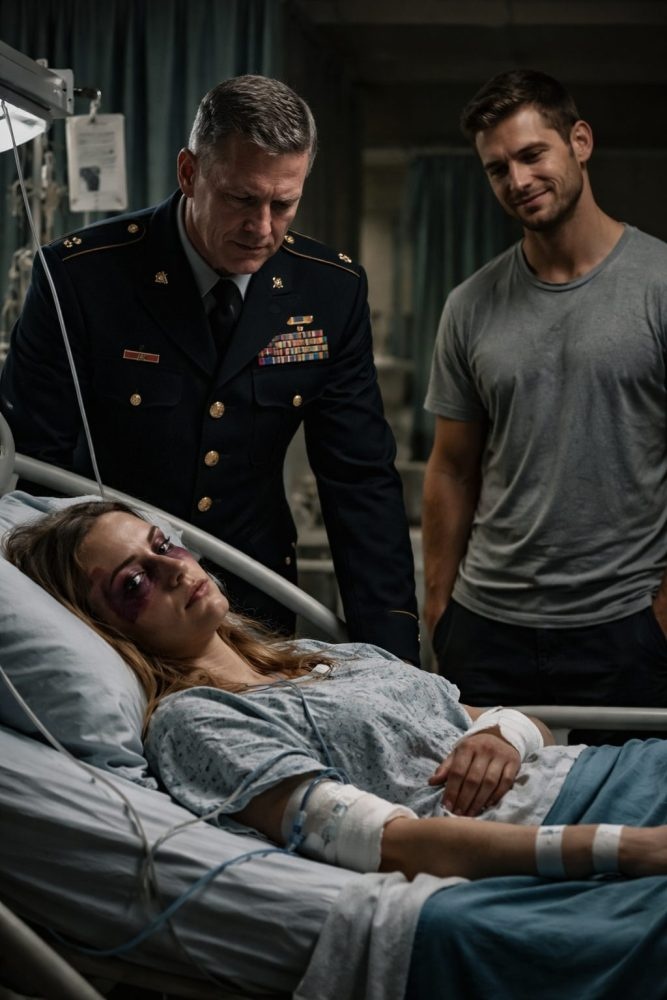 I spent 15 years training Marines in hand-to-hand combat, and my rule was simple: never lay a hand on a civilian. But that rule was shattered the moment I saw my daughter in the ER because her boyfriend had hurt her. I drove straight to his gym. He was laughing with his friends—until he saw me. And what happened next made even his coach fall silent.