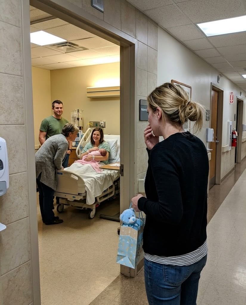 I went to the hospital to congratulate my sister on her baby… but in the hallway, I overheard my husband say, “She doesn’t have a clue. At least she’s good for making money.”