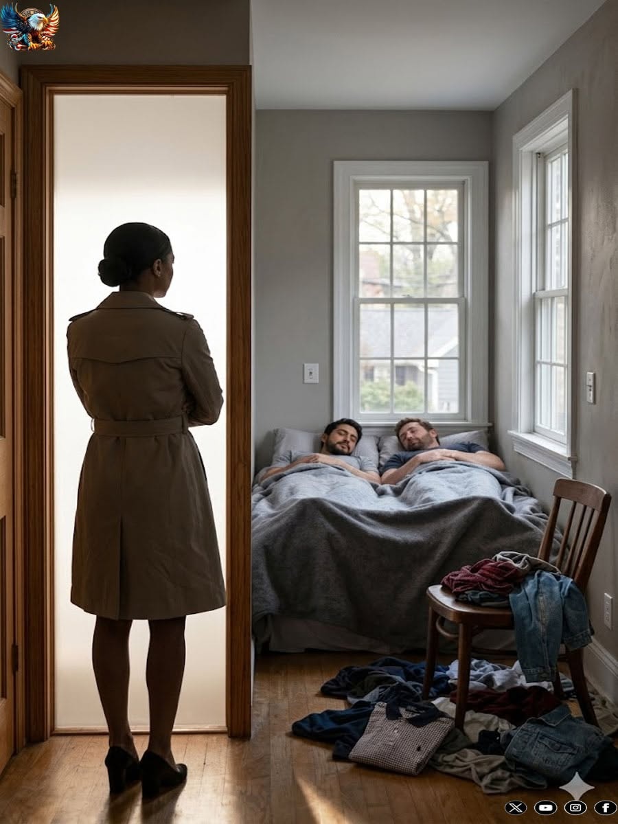Today, around 11:00 AM, Clara returned home after a 4-month business trip. She hadn’t called ahead to notify her husband or her son. In her bag, she carried some vegetables, a cut of meat, and some food they both liked; Clara simply wanted to cook them a hot meal just like before.
