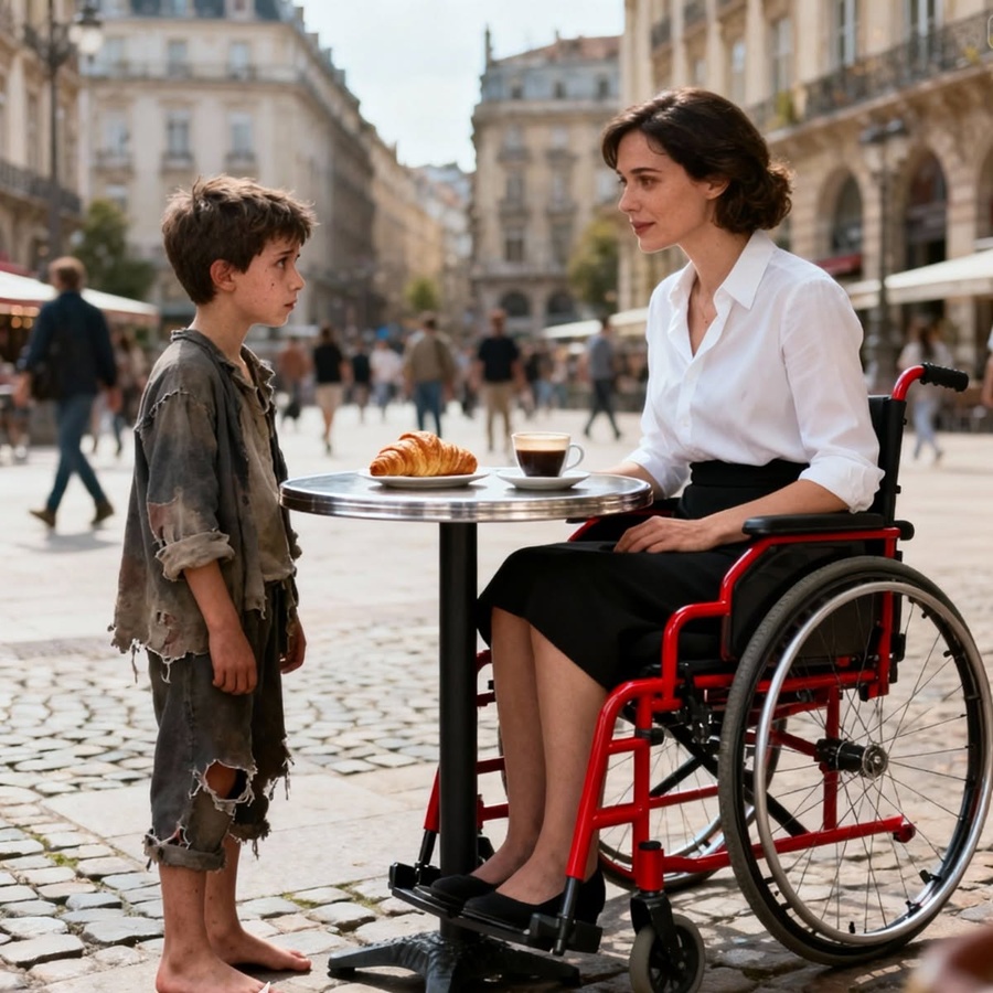 The poor black boy asked the paralyzed millionaire: “Can I cure you in exchange for that leftover food?”