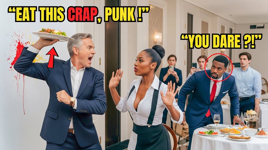 Manager Threw Plate at Black Waitress in Dining Room — Unaware Her Husband Was Watching
