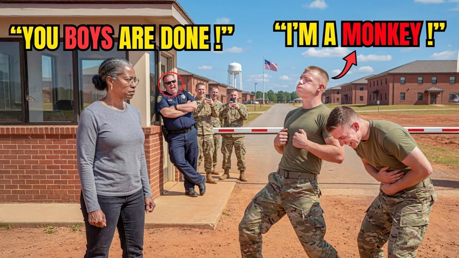 Male Recruits Laughed at Black Woman Like a “Monkey” — Unaware She Commanded Entire Base