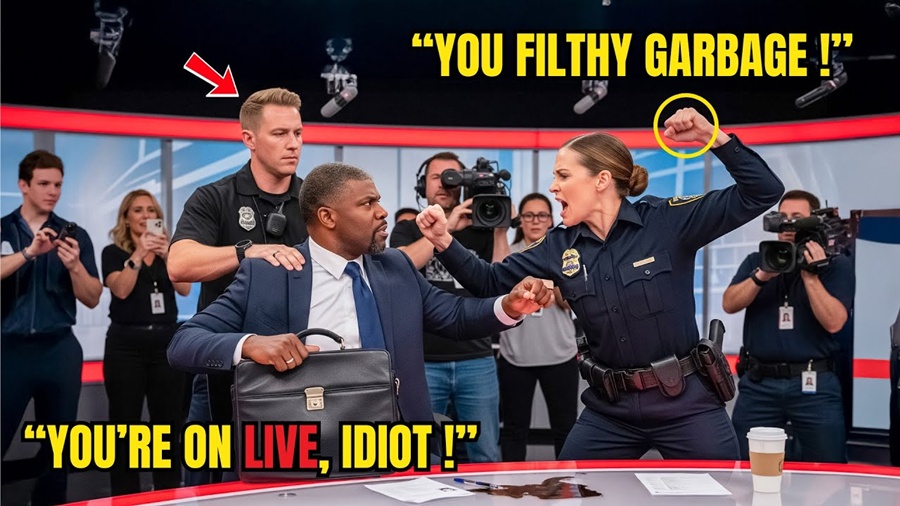 Female Cop Slapped Black Judge on LIVE TV — Then, Her Smile Vanished When She Learned Who He Was