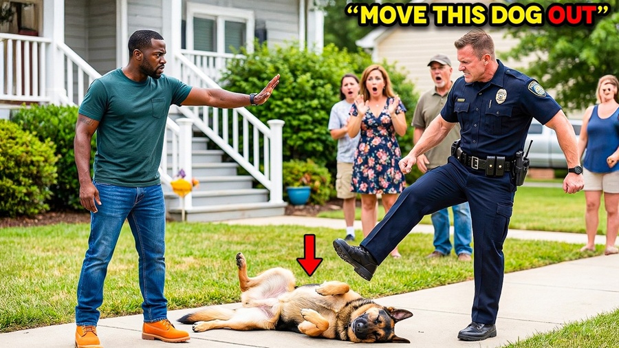 Cop Kicks Black Man’s “Dangerous” Dog—Unaware He’s An Off-Duty FBI Agent