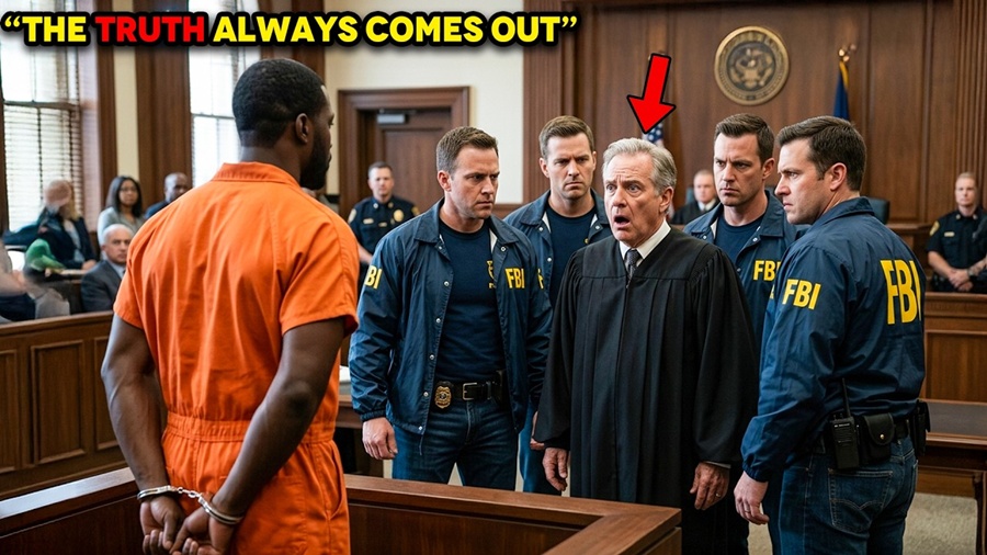 Corrupt Judge Gives Black Man 35 Years—FBI Walks In 5 Minutes Later And Surrounds Him