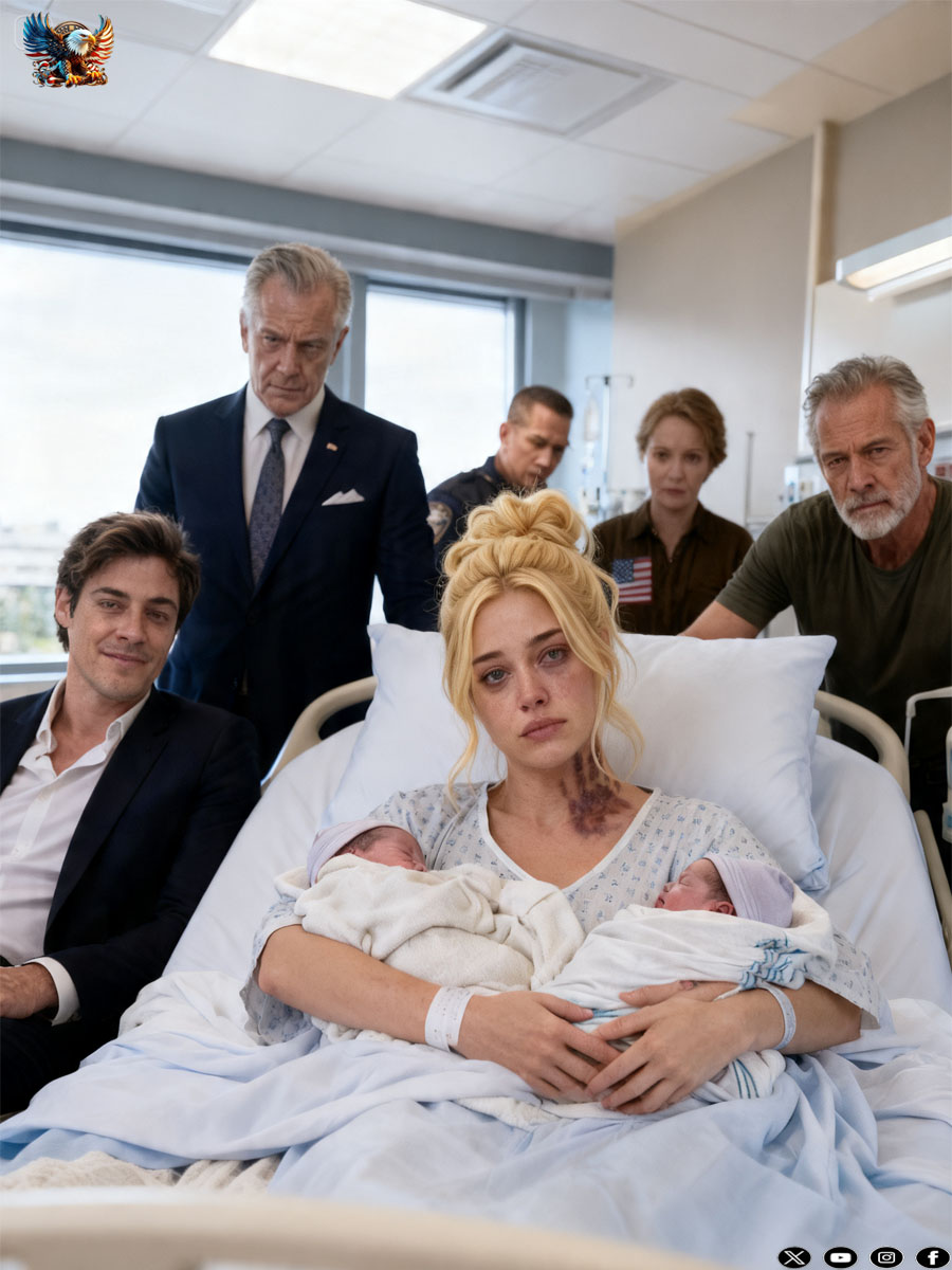 I was holding my newborn when my uncle walked into the hospital room and saw the dark handprints on my neck. My husband leaned back in his chair and smirked. “Just showing her who the boss of this new family is.”