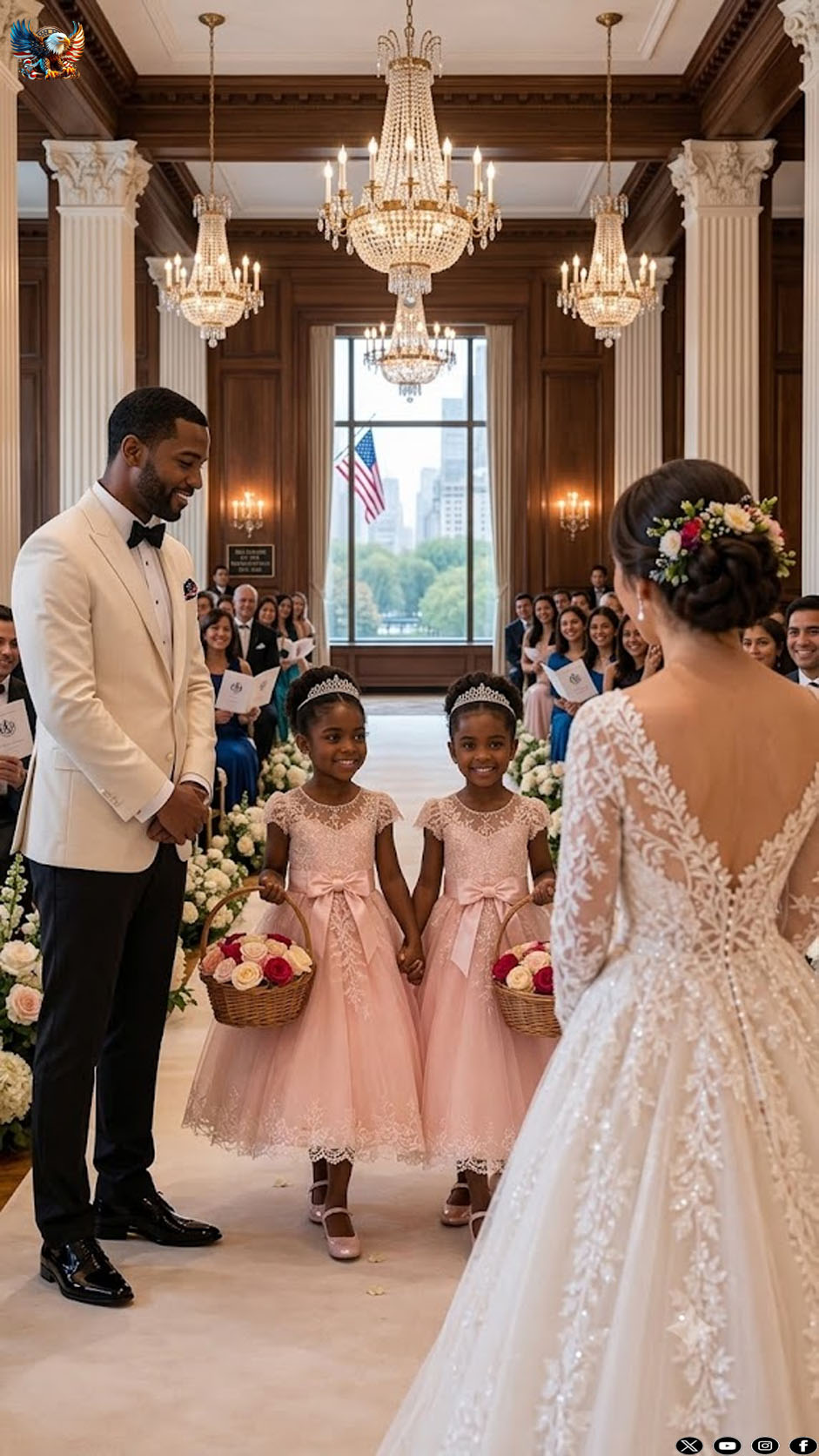 Her twin daughters were going to be flower girls at a tycoon’s wedding… until she discovered that the groom was the father she never knew they existed.