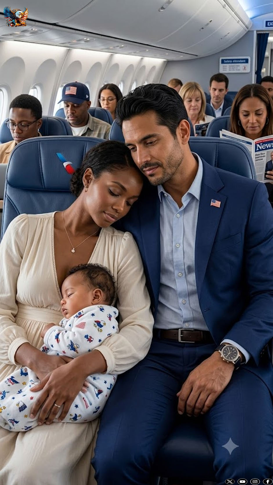 She was humiliated on the plane for carrying her baby, but the CEO sitting next to her knew a secret that ruined a wedding.