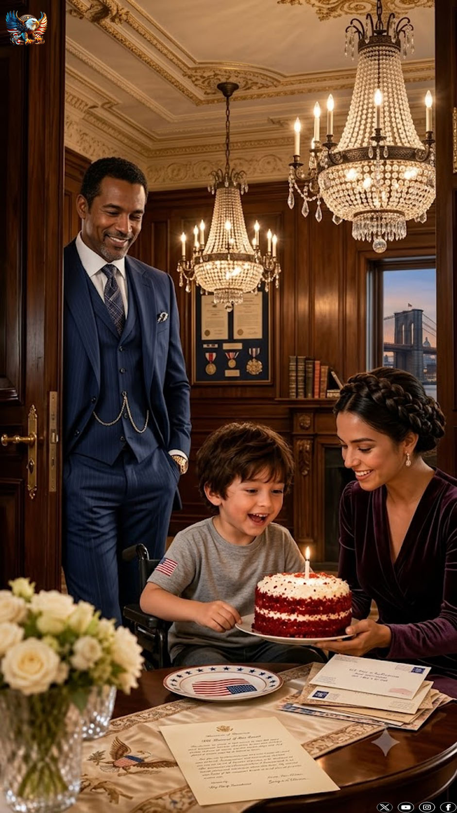 The maid baked my dead wife’s cake and revealed the secret that saved my son