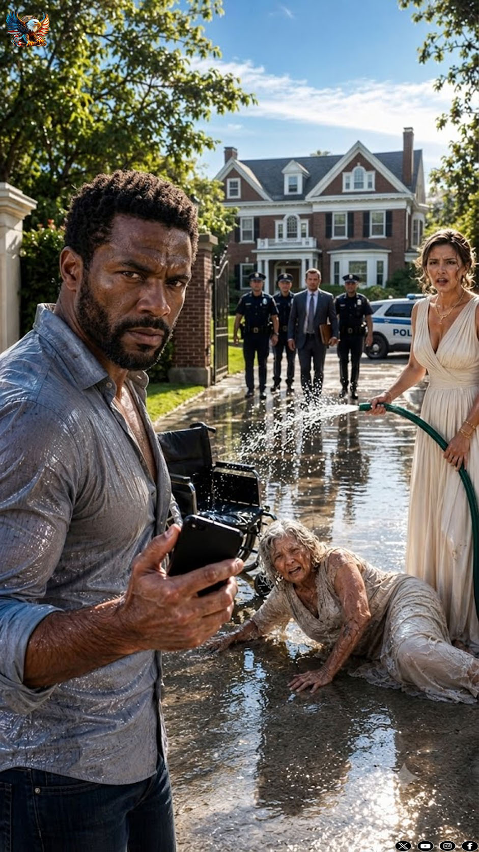 His father’s mistress hosed down his paralyzed mother… unaware that the son had already turned on the cameras.