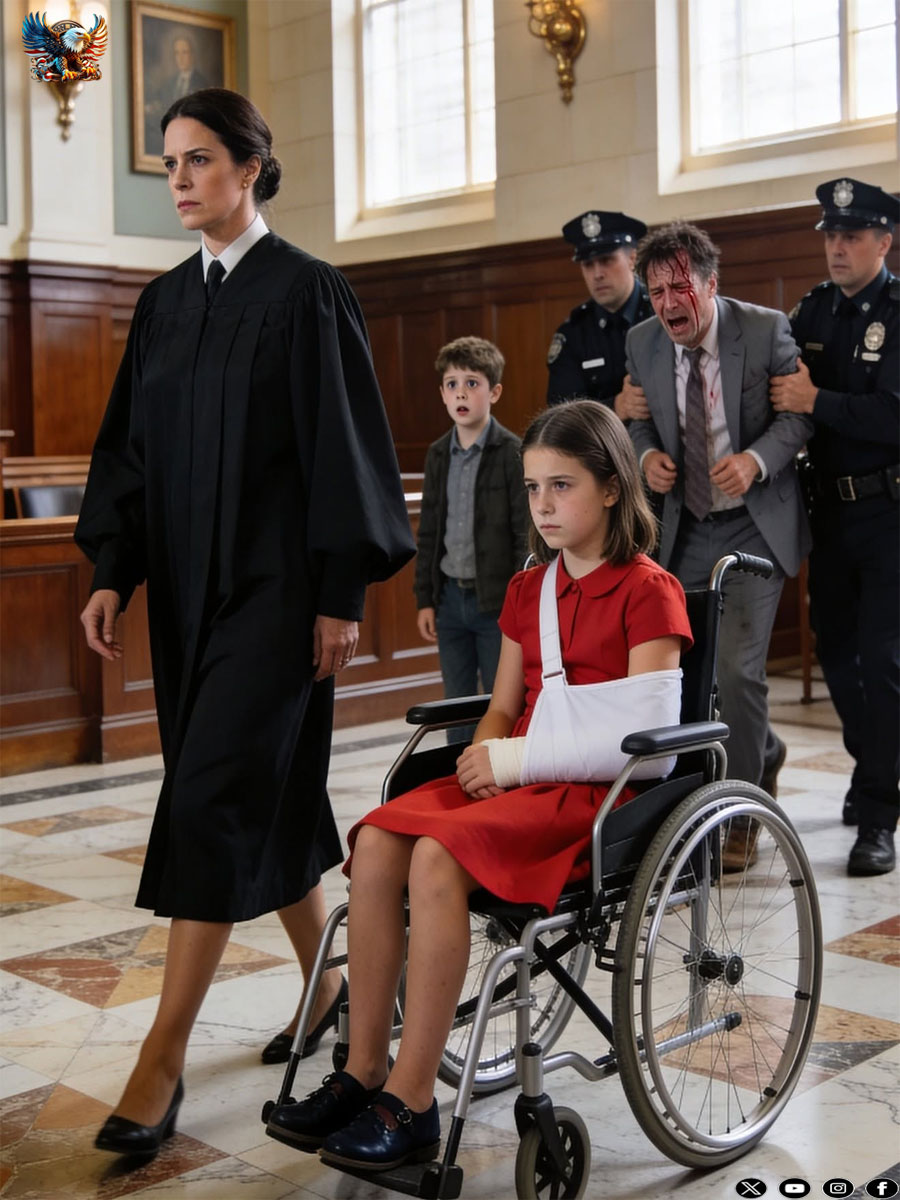 My 10-year-old daughter came home with a fractured arm and bruises covering her body. After rushing her to the hospital, I drove straight to the school to confront the bully—only to discover his father was my former partner.