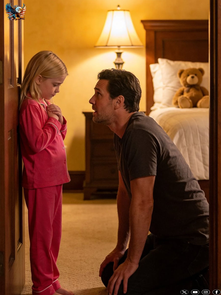 “Papa… my back hurts so much I can’t sleep. Mommy said I’m not allowed to tell you.” I had just come home from a business trip when my daughter’s whisper cracked open the secret her mother tried to seal away.