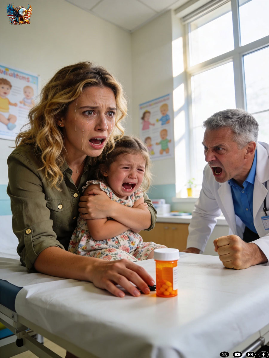 I was slicing carrots at the kitchen counter when my four-year-old daughter tugged nervously at my sleeve. Her little fingers trembled as she whispered, “Mommy… can I stop taking the pills Grandma gives me every day?”