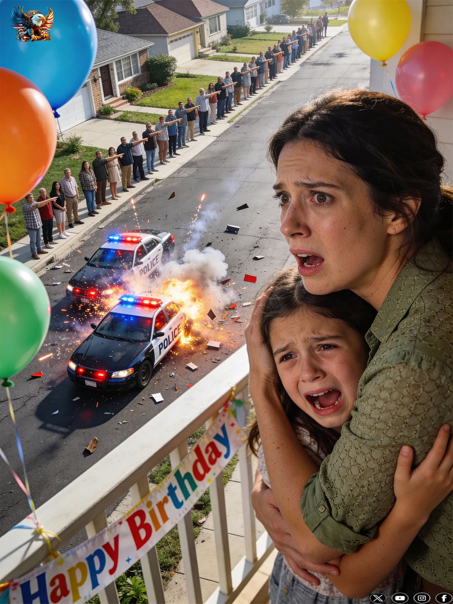 My husband screamed at me over the phone: “Grab the girl and run NOW!” — Ten minutes later, the police surrounded the entire house…