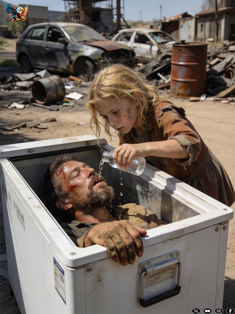 A poor little girl finds a rich man tied up inside a thrown-away fridge… and what she chooses to do next changes both of their lives forever.