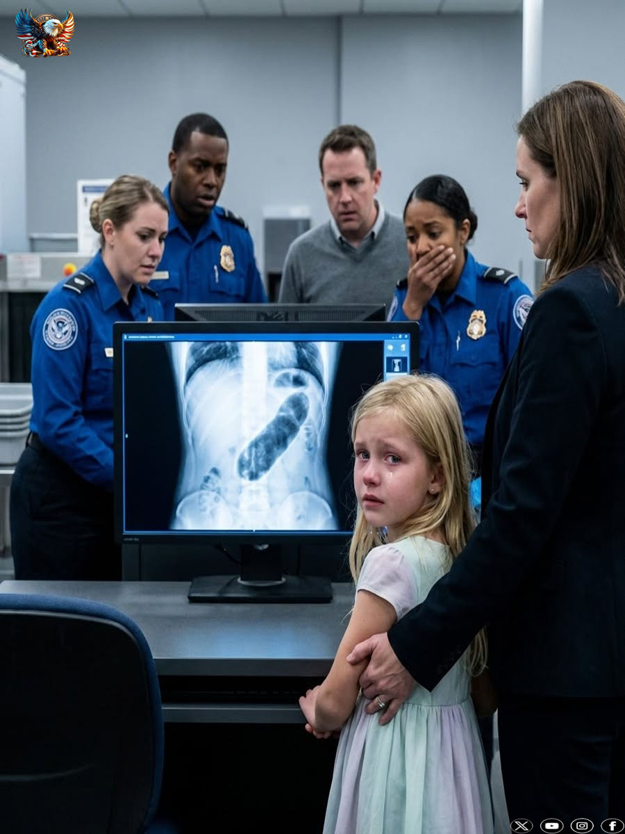 My Ten-Year-Old Daughter Walked Through Airport Security Like Any Other Child — Until the Scanner Let Out a Piercing Alarm, a TSA Officer Went Pale Staring at the Monitor, and Someone Urgently Whispered, “Get Airport Police Here Now.” In That Instant, I Knew Our Lives Were About to Change Forever.