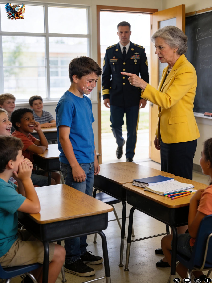 A teacher publicly ac:cu:sed a student named Daniel Ruiz of stealing and demanded hush money from his father to “make it disappear” — but she had no idea that Daniel’s father was a colonel.