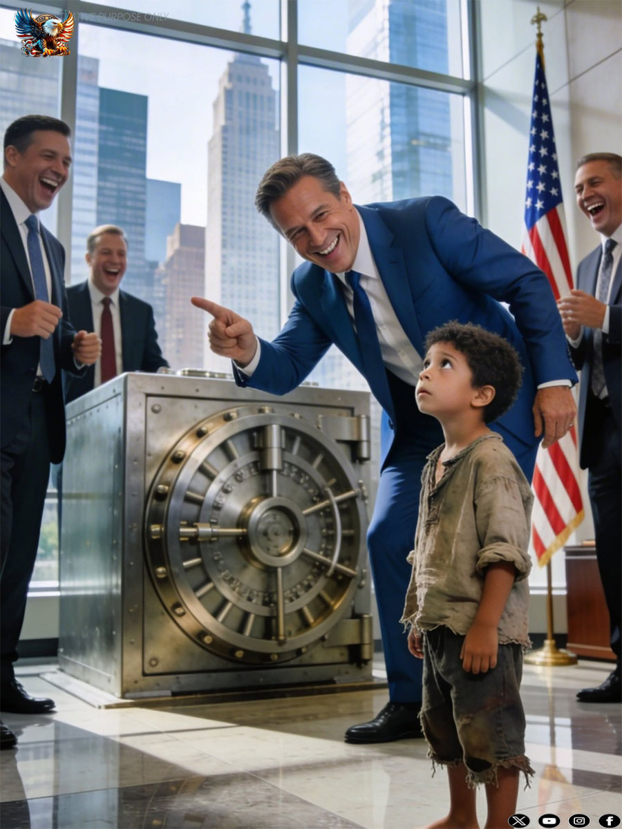 MILLIONAIRE MOCKS POOR KID IN FRONT OF $100 MILLION VAULT… THEN THIS 12-YEAR-OLD UTTERLY DESTROYS HIM IN 60 SECONDS!